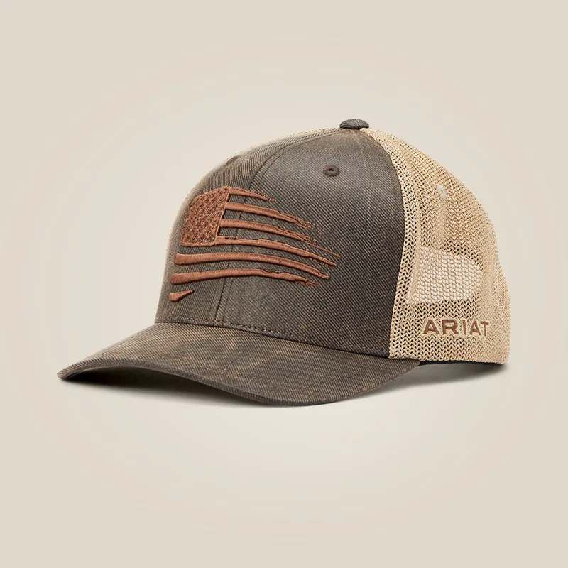 Ariat Stars and Stripes Trucker Cap