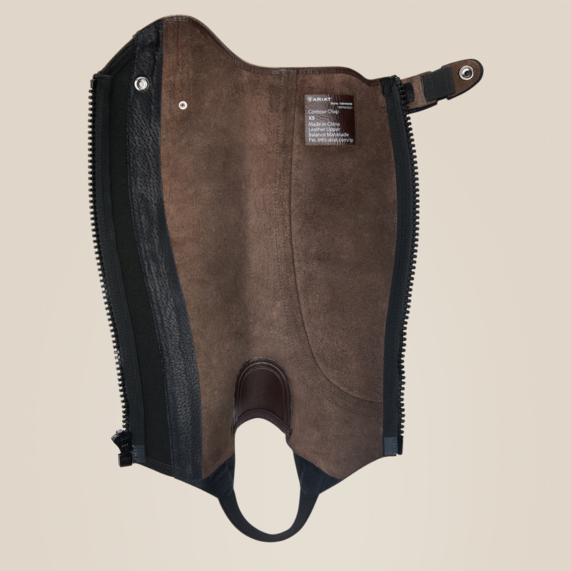 Ariat Adults Unisex Heritage Contour Half Chap Light Brown-1