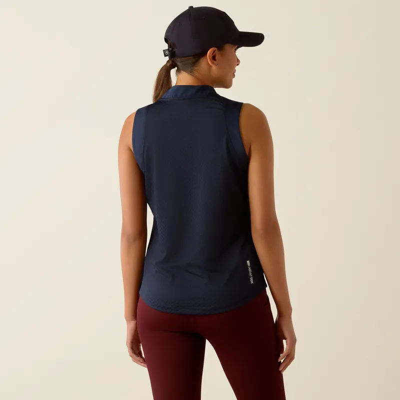 Ariat Wms Mesa Sleeveless Baselayer in Navy Eclipse-2