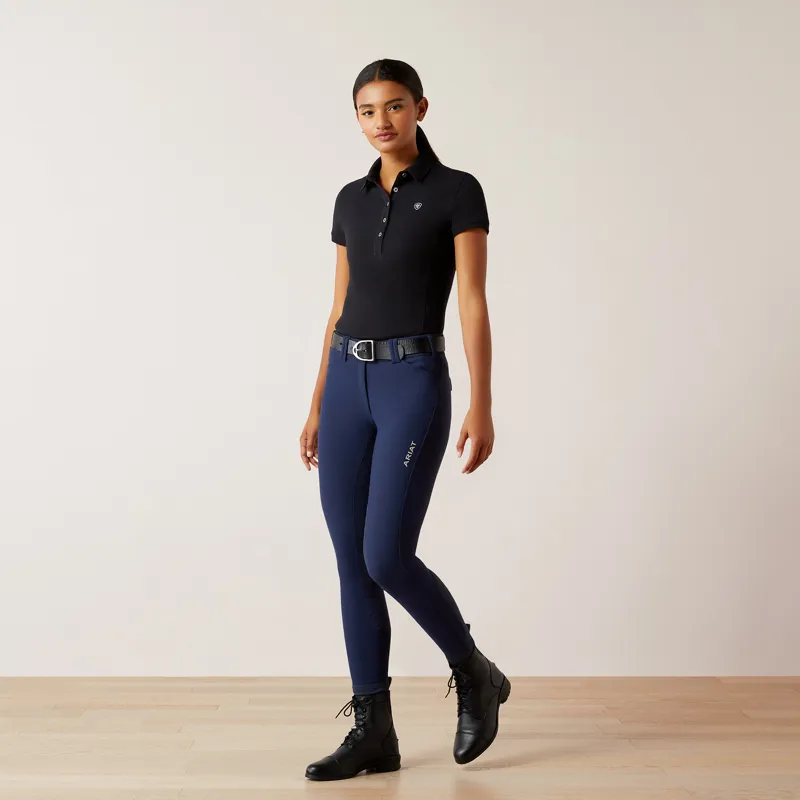 Ariat Womens Prix 3.0 Polo in Black-3