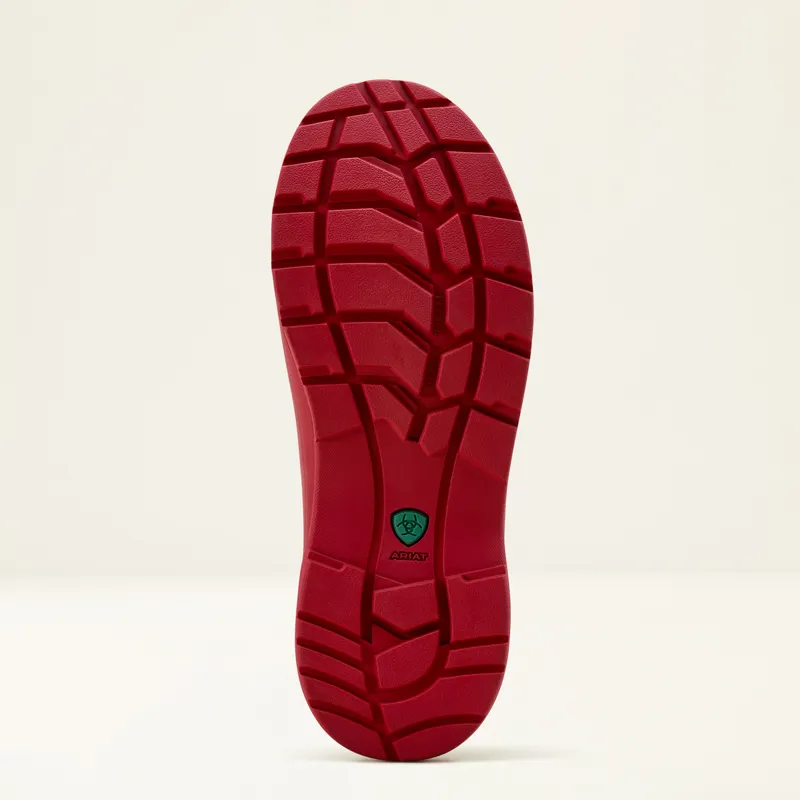 Ariat Womens Kelmarsh Shortie Rubber Boot Red/Navy-4