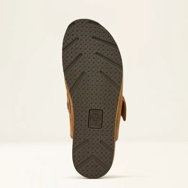 Ariat Womens Country Mule in Caramel Suede-3