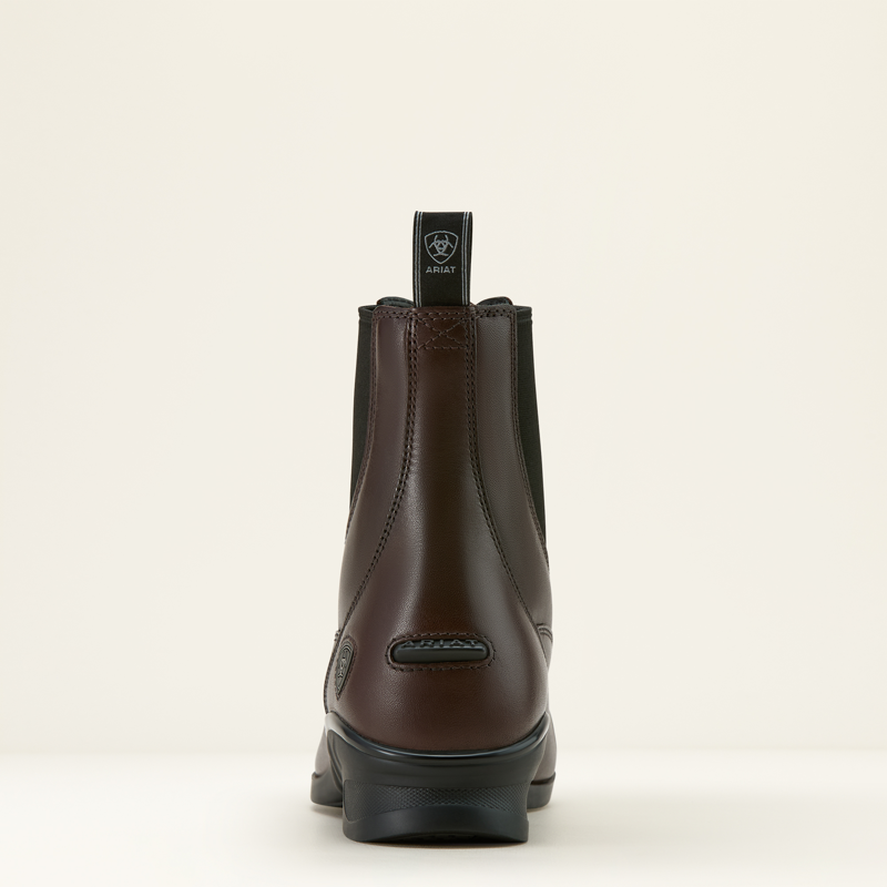 NEW Ariat Womens Heritage Zip Paddock Boot Light Brown-2