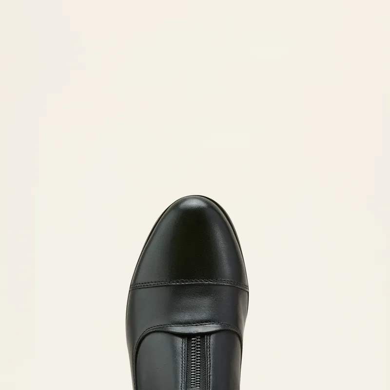 NEW Ariat Womens Heritage Zip Paddock Boot Black-5