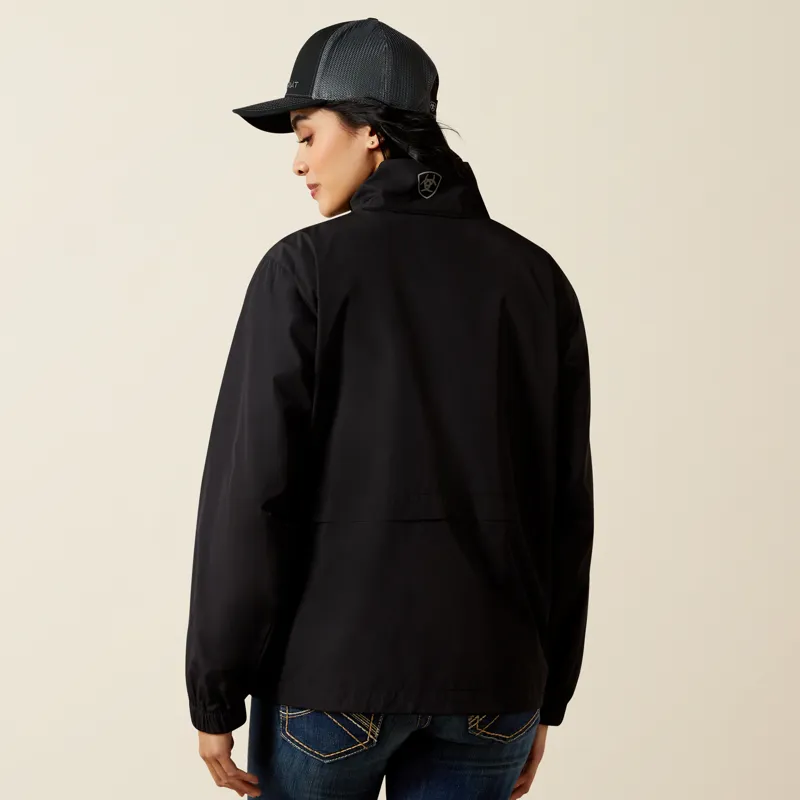 Ariat Womens Whisper Pullover Jacket in Black-3