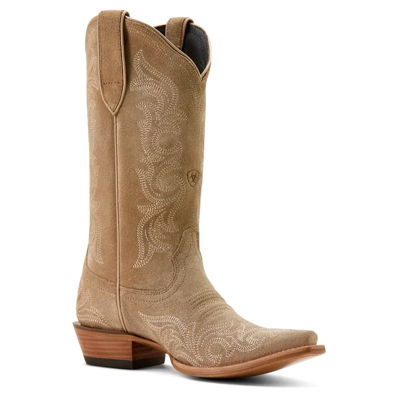 Ariat Women's Hazen X Toe Western Boot in Truly Taupe-2
