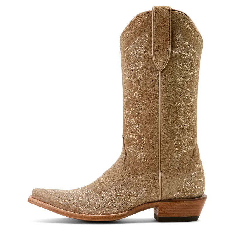 Ariat Women's Hazen X Toe Western Boot in Truly Taupe-3