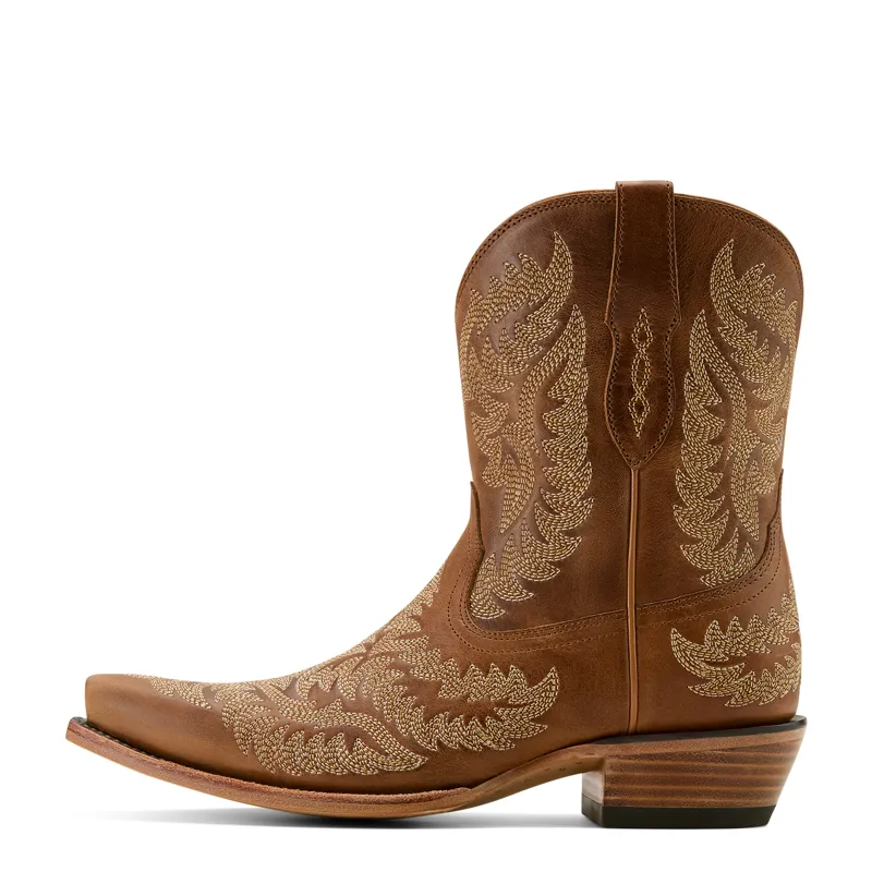 Ariat Womens Cate X Toe Western Boot in Shades of Grain-3