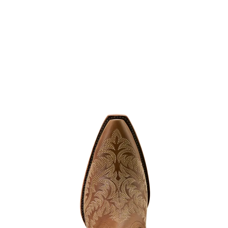 Ariat Womens Cate X Toe Western Boot in Shades of Grain-5
