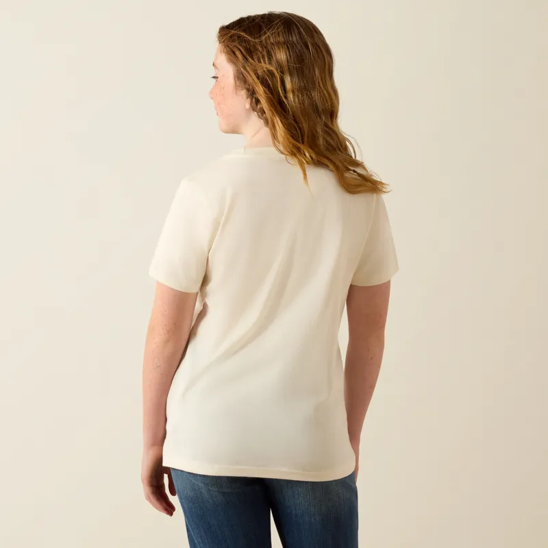 Ariat Cowgirl Vibes T-Shirt in Natural-4
