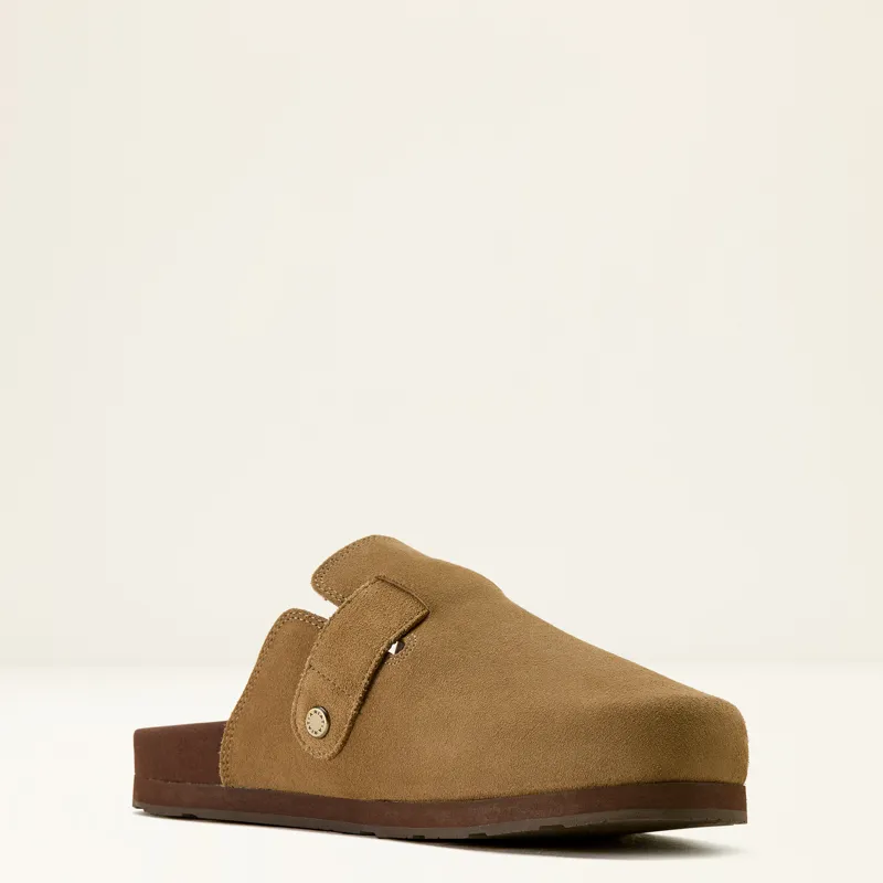 Ariat Mens Country Mule in Tan Suede-2