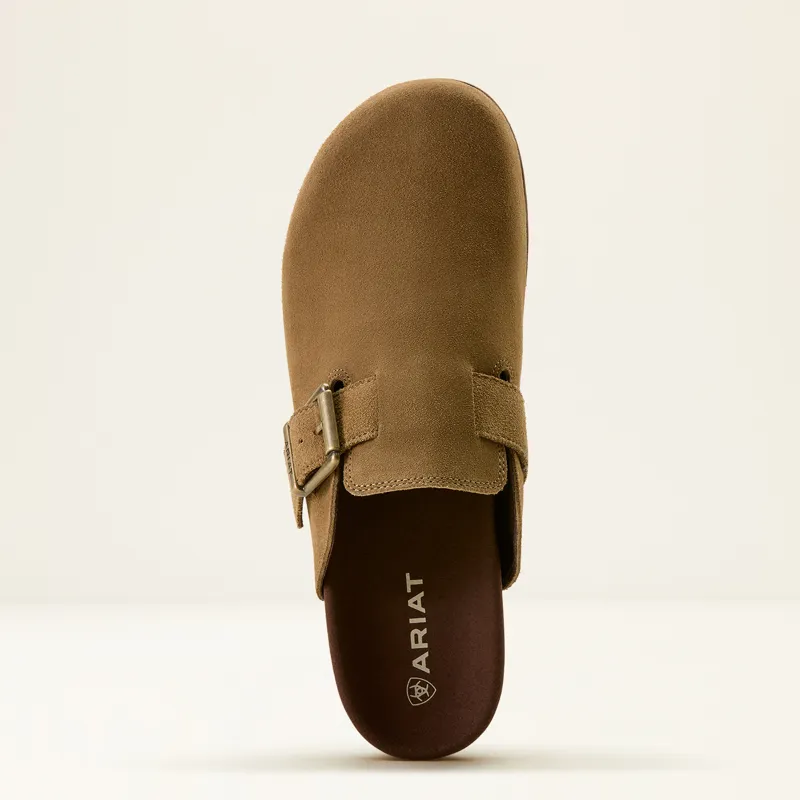 Ariat Mens Country Mule in Tan Suede