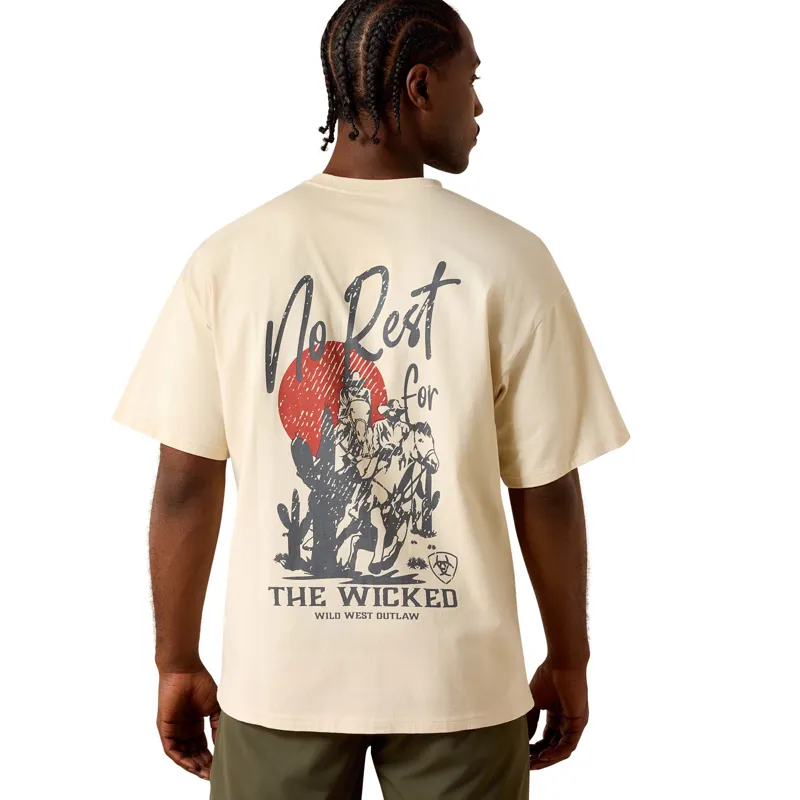 Ariat The Wicked Boxy T-Shirt in Sandshell-1