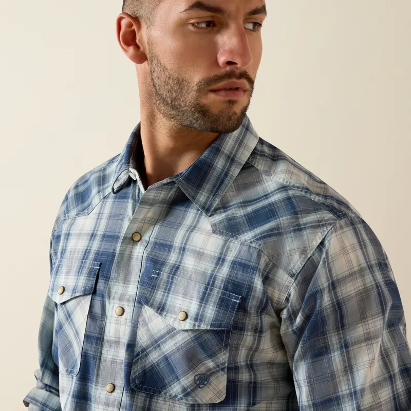 Ariat Mens Retro Heathcliff Fitted Western Shirt -2