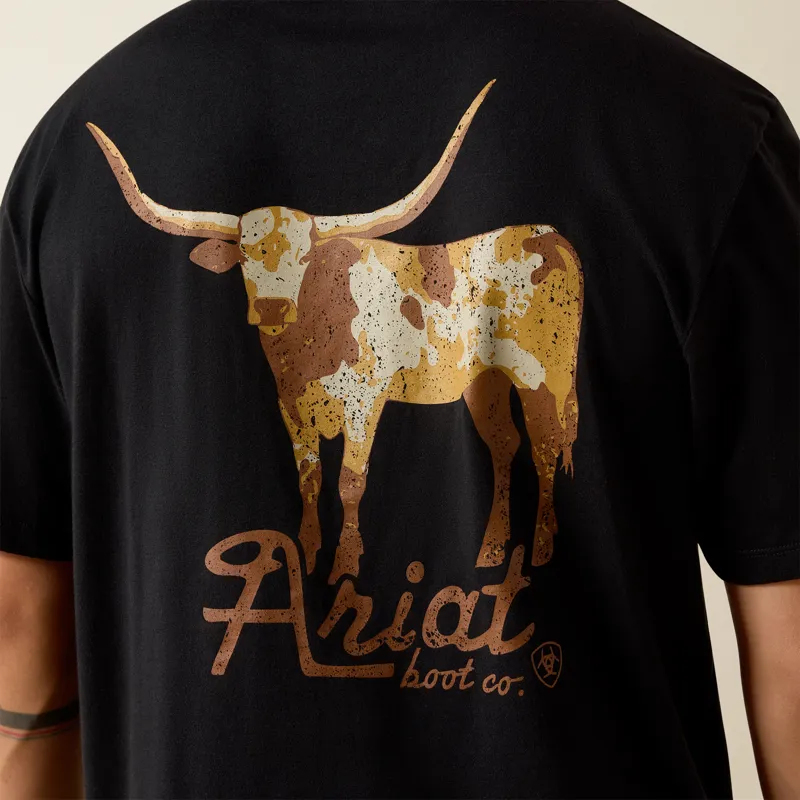 Ariat Mens Cowmooflage Classic Fit T-Shirt-1