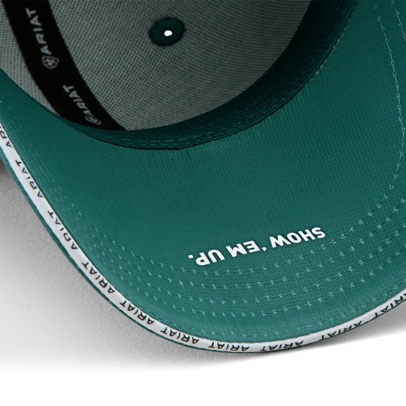  Ariat Adult Sterling Cap in Forest Green-1