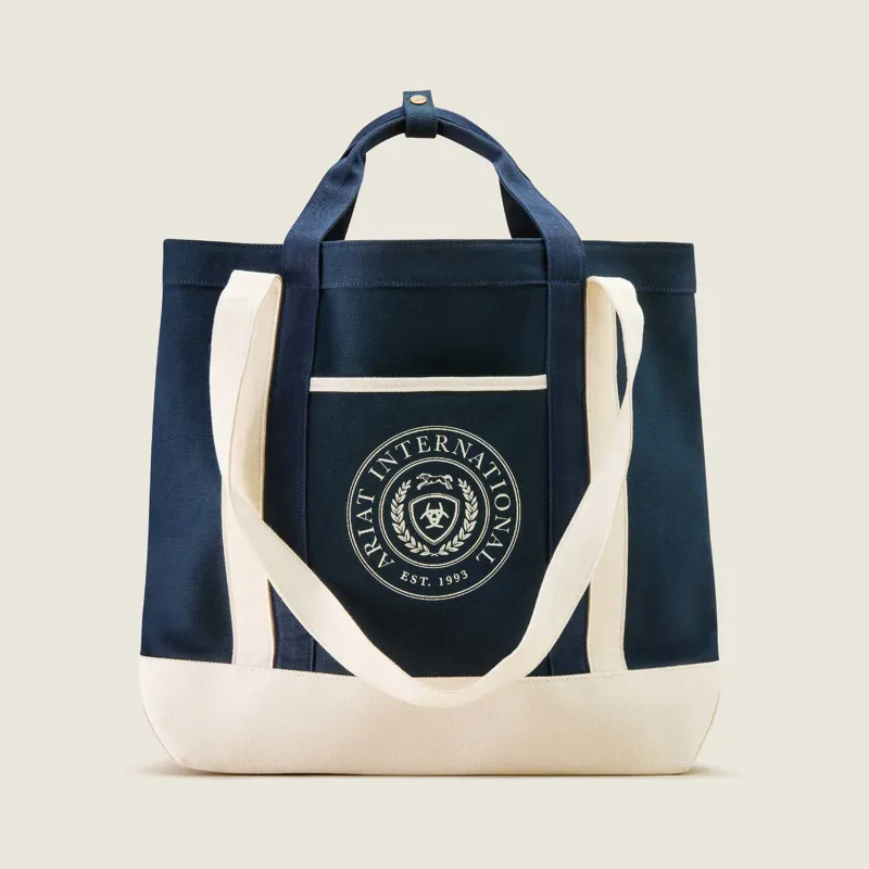 Ariat Collegiate Tote Bag in Dark Navy