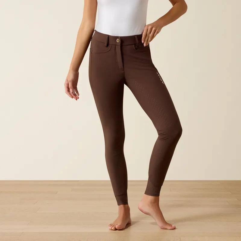 Ariat Womens Tri Factor NT Full Seat Breech in Pommel Brown-5