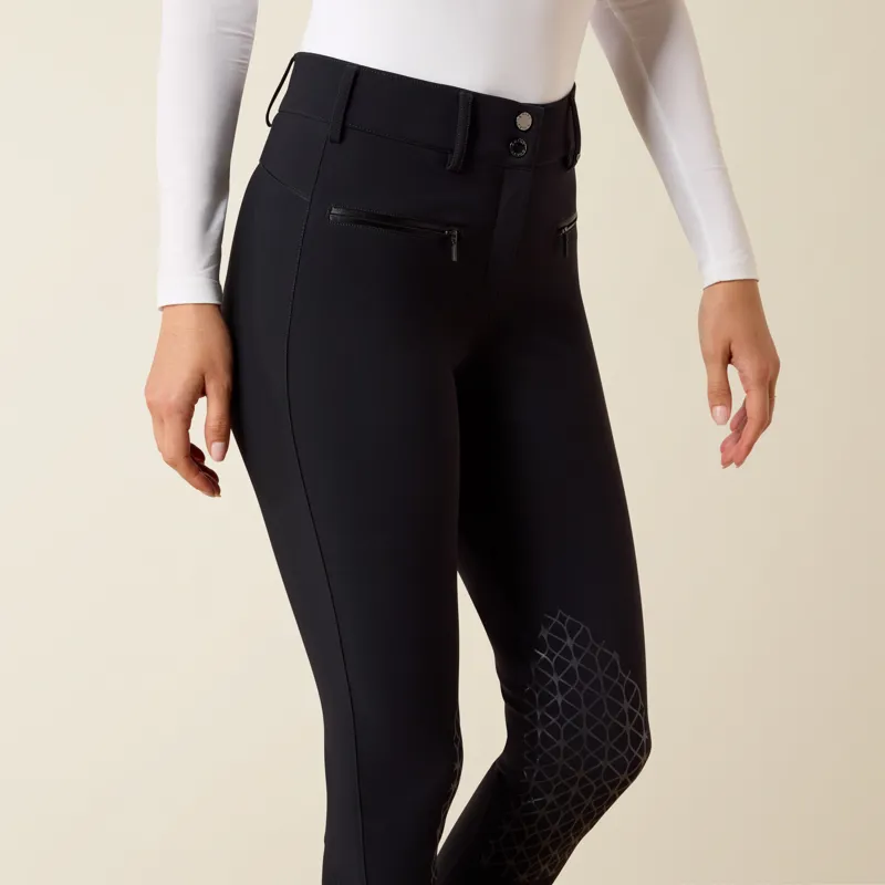 Ariat Womens Tri Factor Allure Knee Patch Breech Black-2