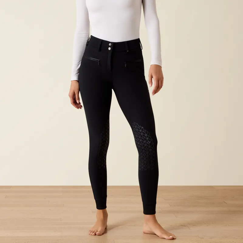 Ariat Womens Tri Factor Allure Knee Patch Breech Black-4