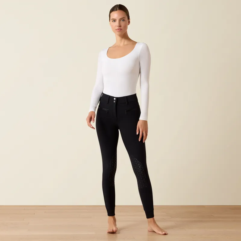 Ariat Womens Tri Factor Allure Knee Patch Breech Black