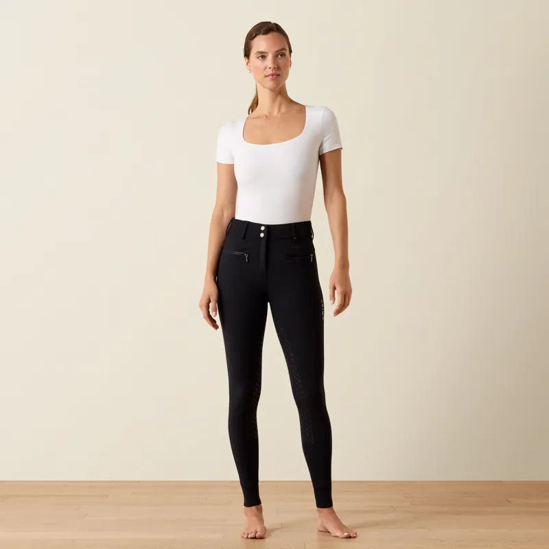 Ariat Women's Tri Factor Allure Full Seat Breeches Black-3