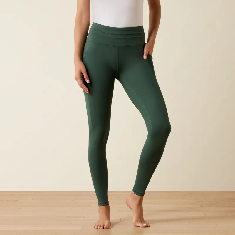 Ariat Womens EOS 2.0 Full Seat Riding Tights in Monstera-2
