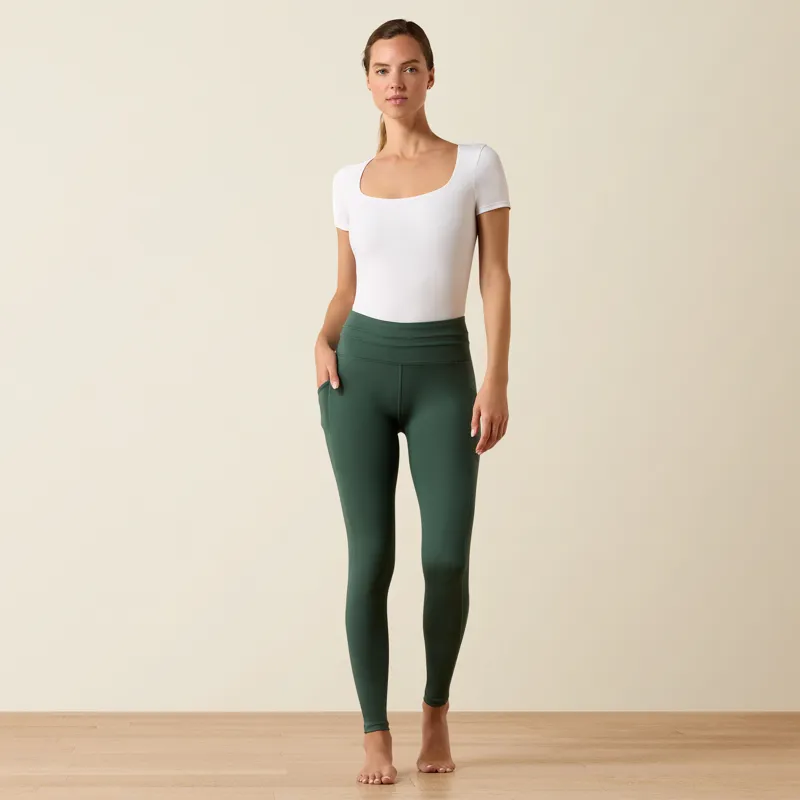 Ariat Womens EOS 2.0 Full Seat Riding Tights in Monstera