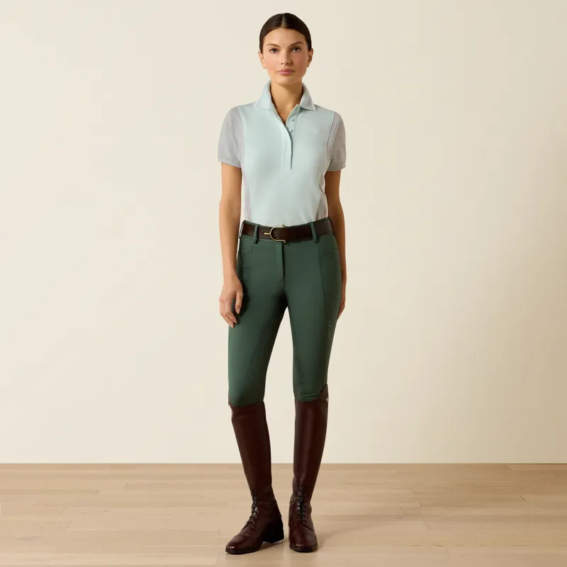  Ariat Women's Taryn Polo in Starlight and Heather Grey-1