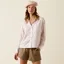 Ariat Women's Rudford Shirt With Icy Pink Horse Print
