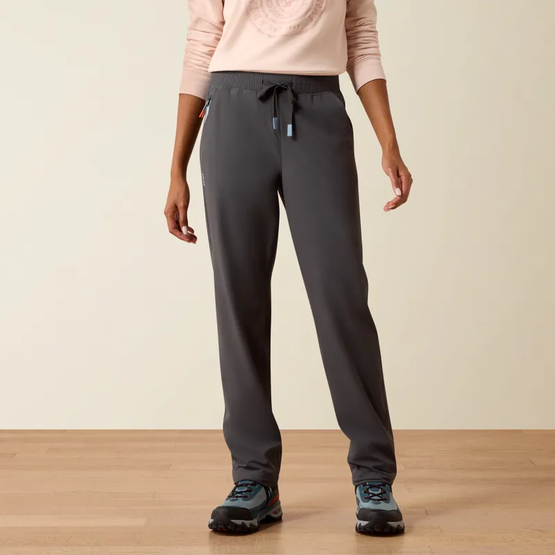  Ariat Womens Traverse Hiking Trousers in Charcoal-4