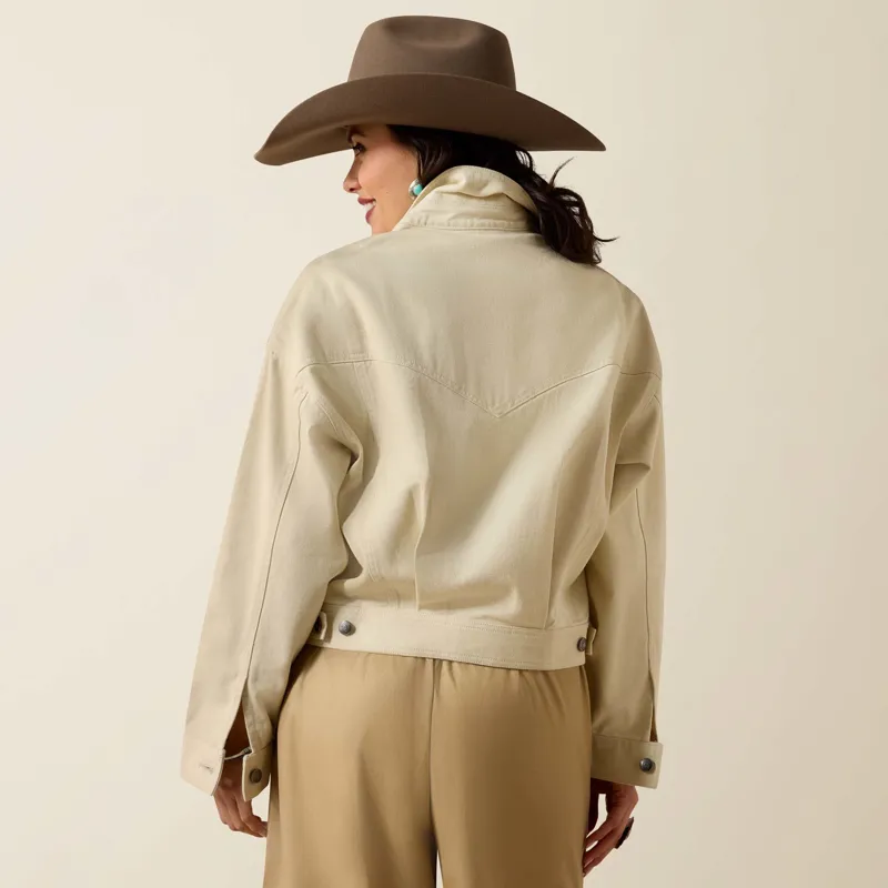 Ariat Solar Cotton Twill Jacket in Summer Sand-3
