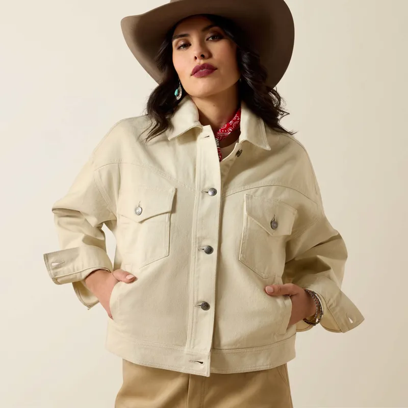Ariat Solar Cotton Twill Jacket in Summer Sand