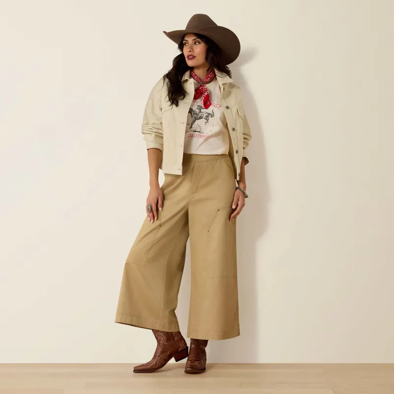 Ariat Solar Cotton Twill Jacket in Summer Sand-2