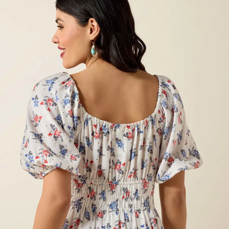 Ariat Floral Print Juliet Dress-3