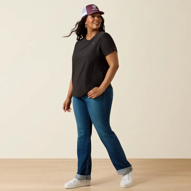 Ariat Women's Laguna T-Shirt in Black-4