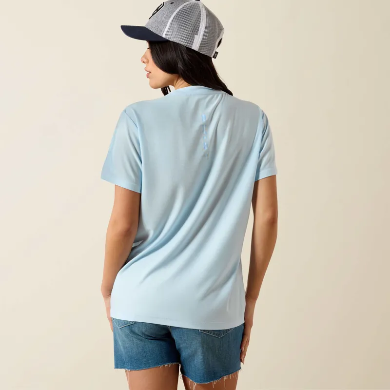 Ariat Women's Laguna T-Shirt in Nantucket Breeze-1