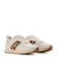 Ariat Womens Ranch Runner Trainer in Bright Cream and Leopard 