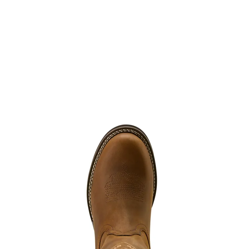 Ariat Women's Kearney Round Toe Western Boot in Distressed Brown-5