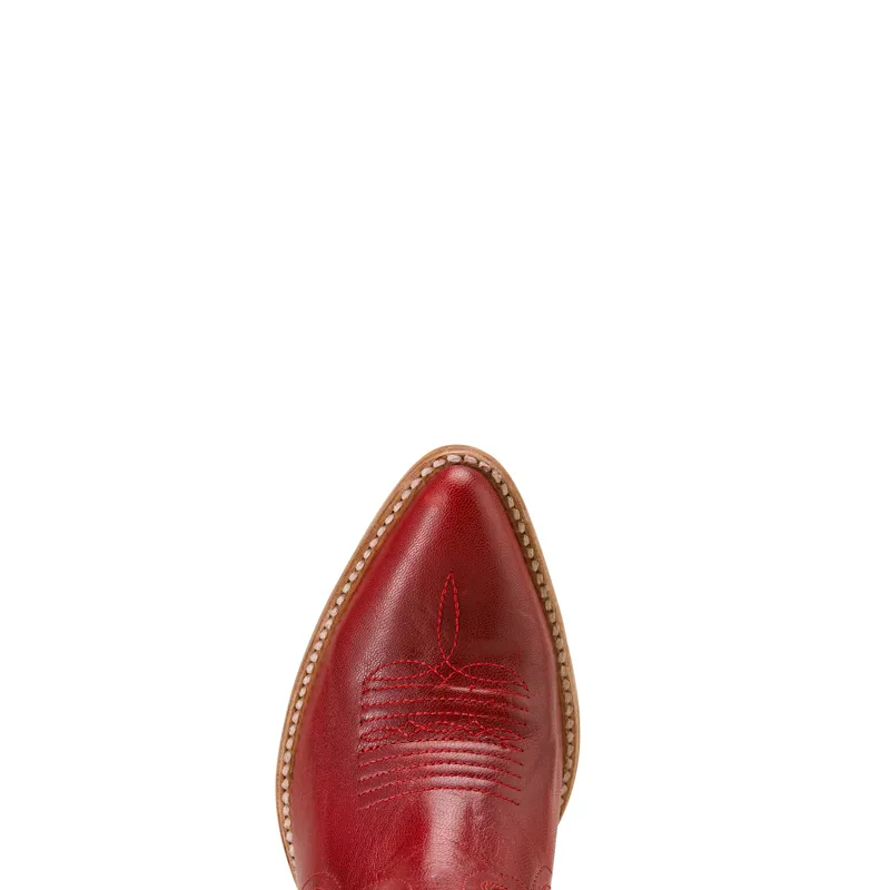 Ariat Women's Julietta J Toe Western Boot in Red Alert-5