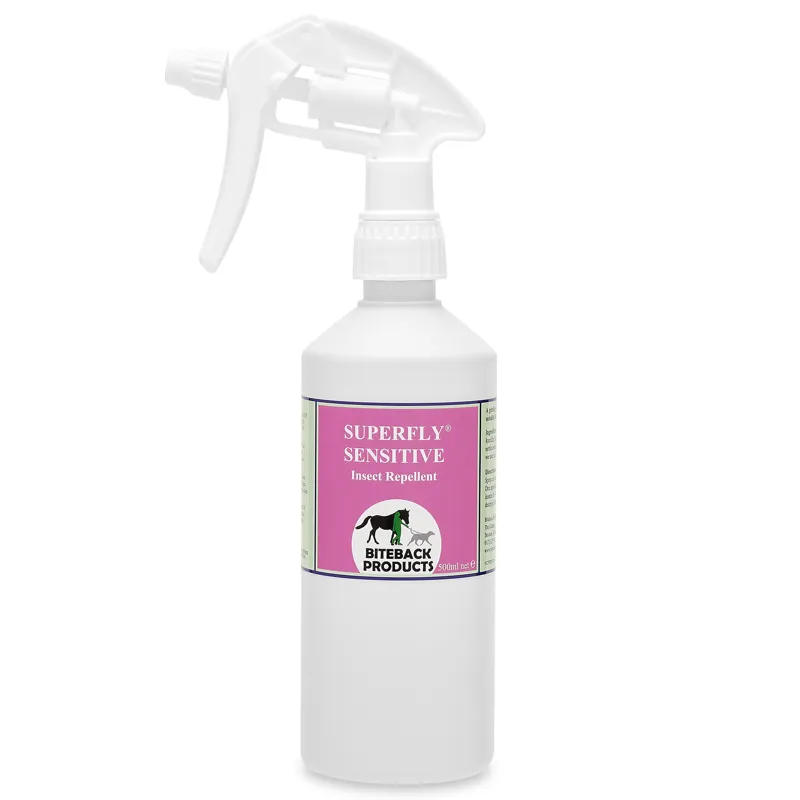 Biteback For Horses SuperFly Sensitive 500ml