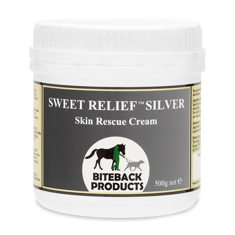 Biteback For Horses Sweet Relief Silver Cream 500g
