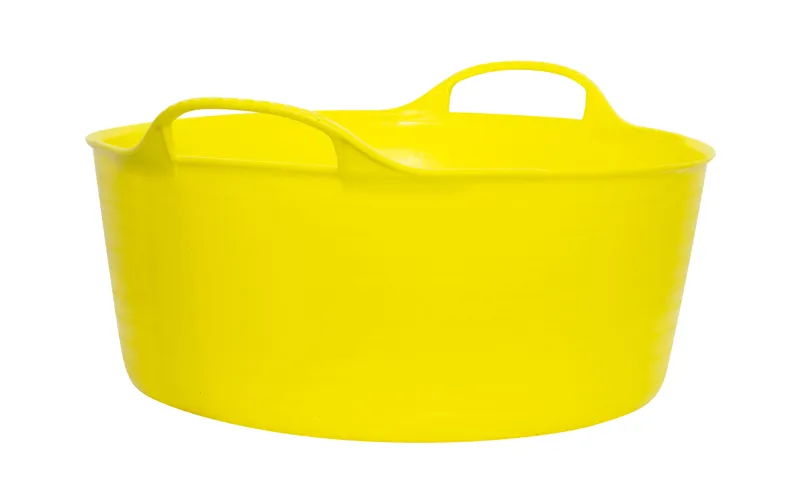 Red Gorilla Shallow Tub Yellow 15L
