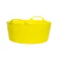Red Gorilla Shallow Tub Yellow 15L