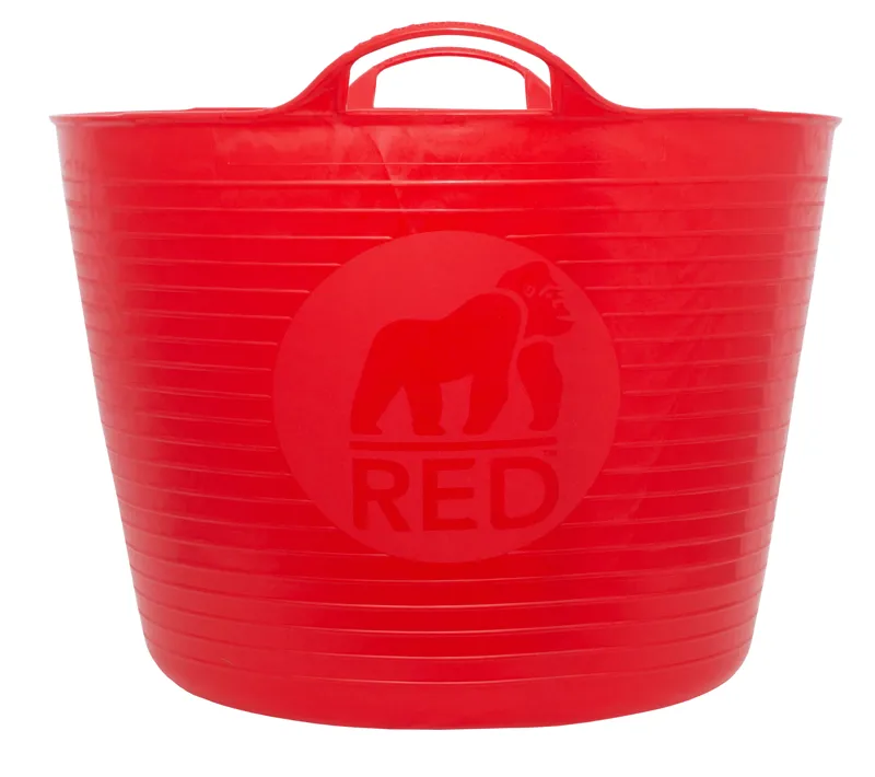 Red Gorilla Large Tub Red 38L