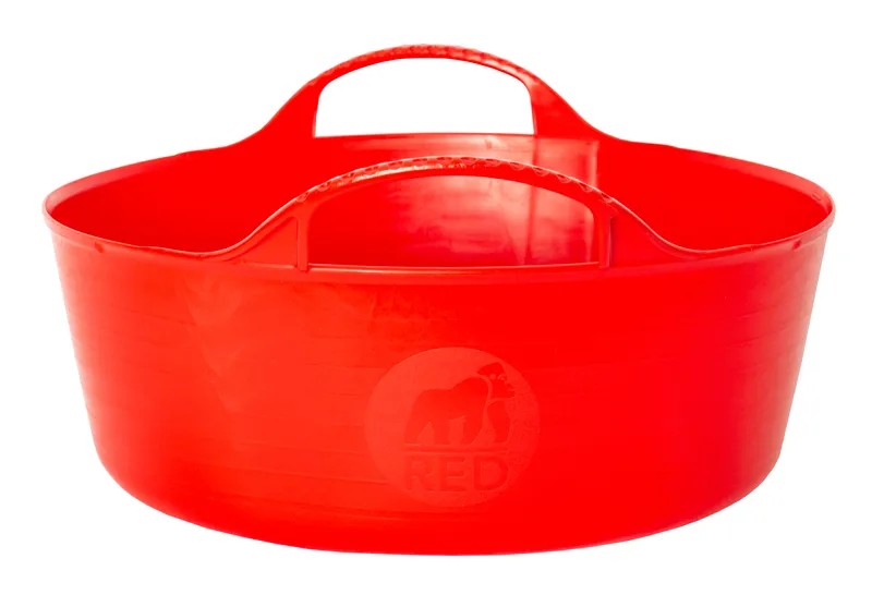 Red Gorilla Mini Shallow Tub Red 5L-1