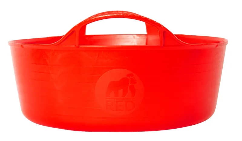 Red Gorilla Mini Shallow Tub Red 5L