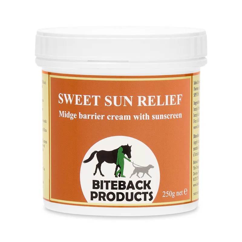 Biteback For Horses Sweet Sun Relief Cream 250g