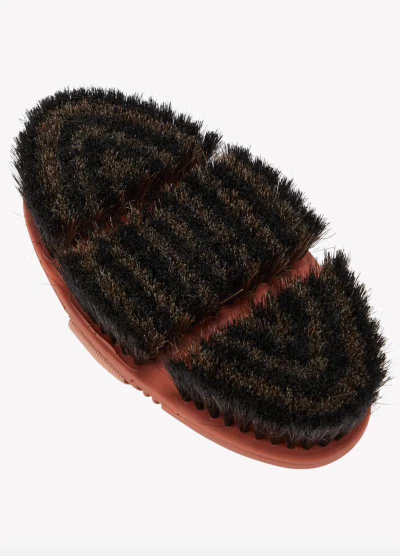 LeMieux Flexi Horse Hair Body Brush Apricot