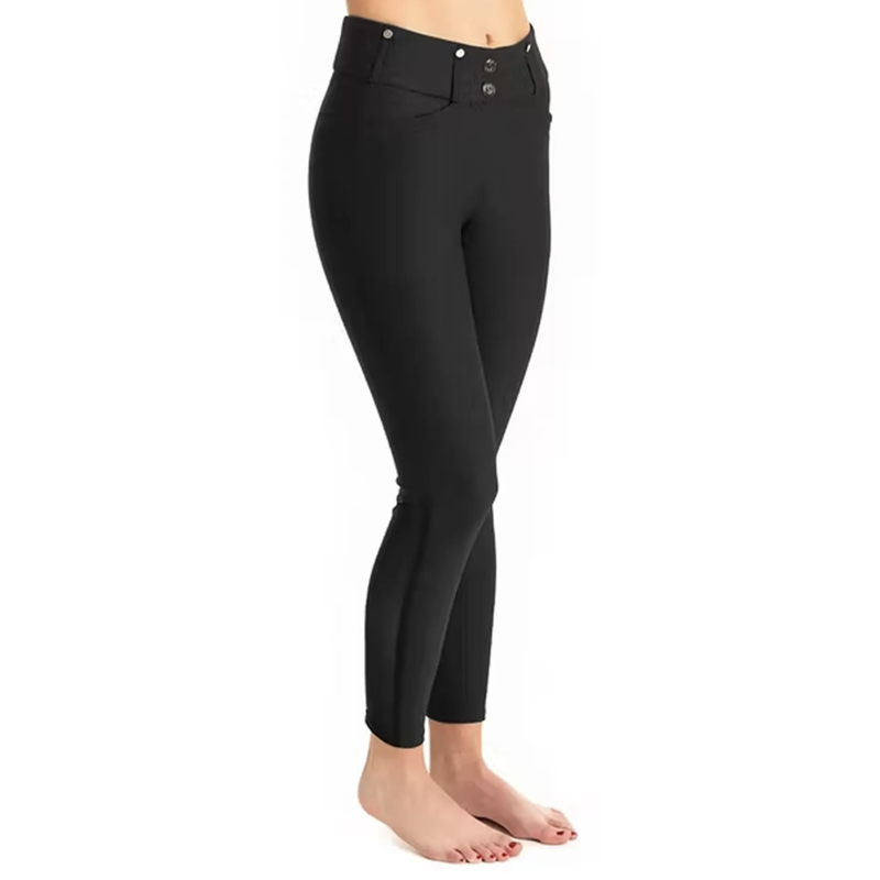 Tredstep Tempo Sport Pull On Breeches In Black-2